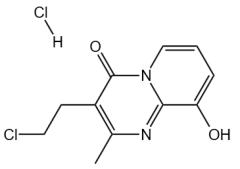 3-(2-클로로에틸)-9-히드록시-2-메틸-4H-피리도[1,2-a]피리미딘-4-온 염산염