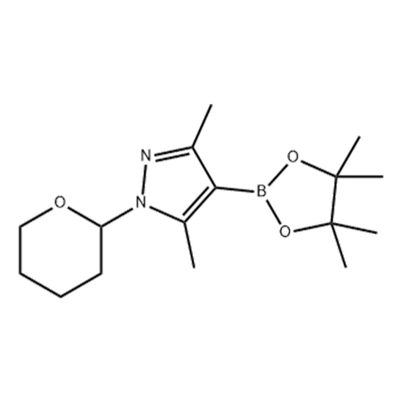3,5-디메틸-1-(테트라히드로-2H-피란-2-일)-4-(4,4,5,5-테트라메틸-1,3,2-디옥사보롤란-2-일)-1H-피라졸