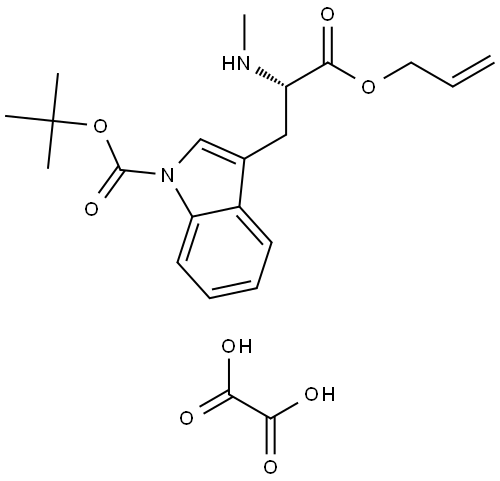 H-N-Me-Trp(Boc)-OAll 옥살산염